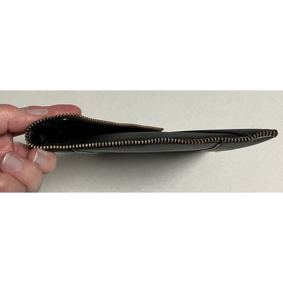 Womens Rebecca Minkoff Clutch Purse Handbag Saffiano Leather 11 X 7.5 Black EUC - Picture 7 of 11